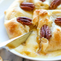 Pumpkin Pecan Baked Brie