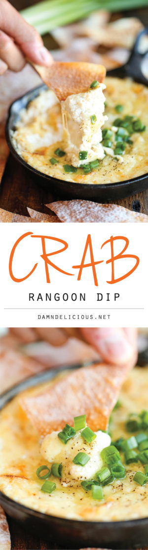 Crab Rangoon Dip Damn Delicious