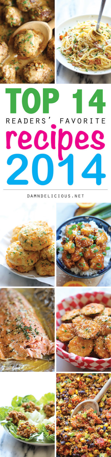 Top 14 Recipes of 2014 - Damn Delicious