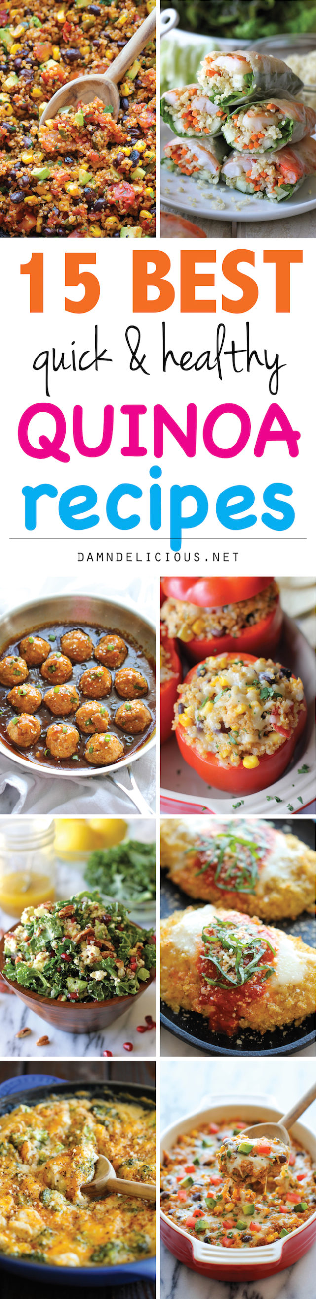 15 Best Quick and Healthy Quinoa Recipes - Damn Delicious