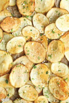 Homemade Parmesan Potato Chips