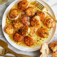 Lemon Butter Scallops