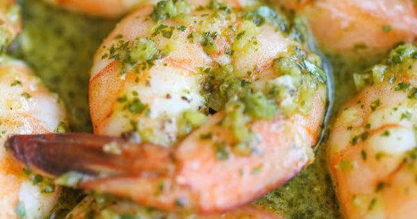 Easy Chimichurri Shrimp Damn Delicious