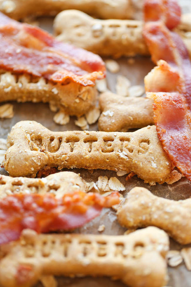 Bacon Pumpkin Doggie Treats