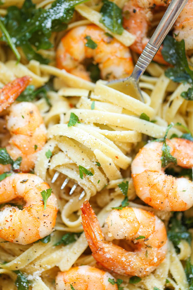 Garlic Butter Shrimp Pasta – Easy recipes