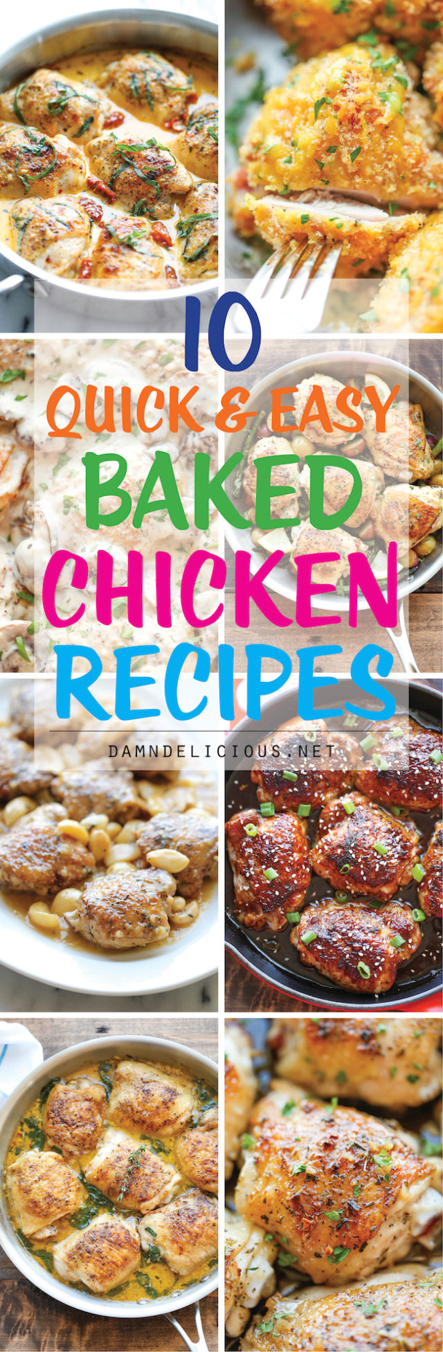 different baked chicken recipes