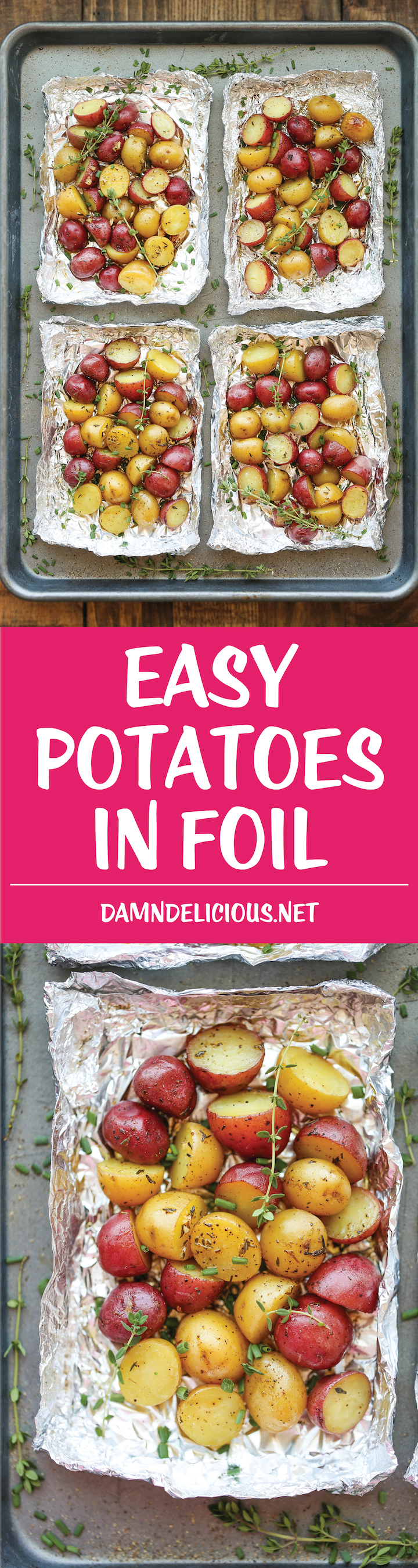 Easy in Potatoes Foil