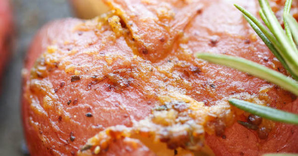 Crispy Dijon Smashed Potatoes Damn Delicious