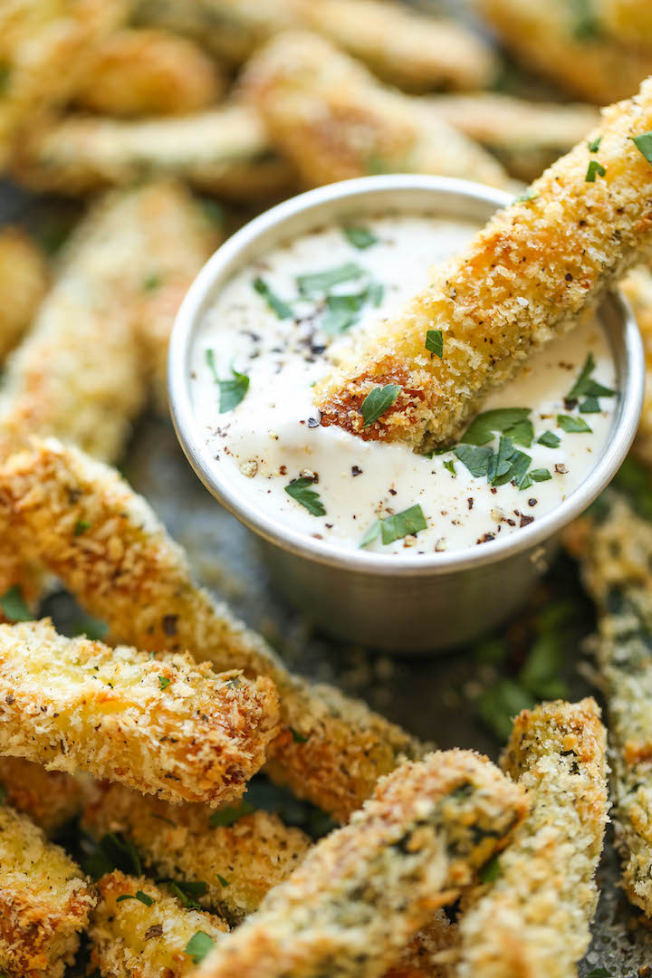 baked zucchini fries recipe