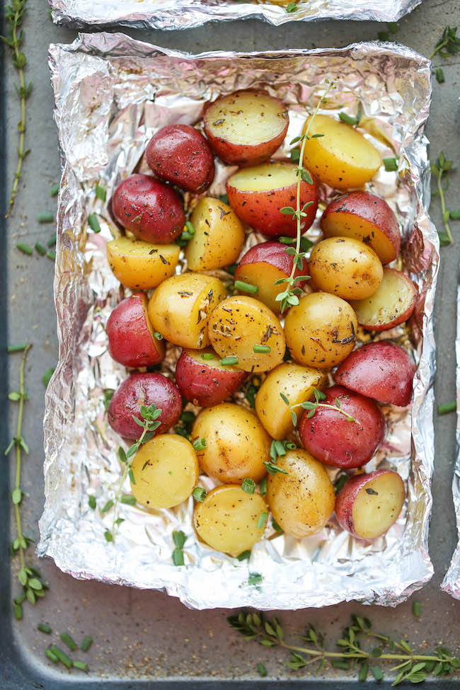 No-Fuss, Easy, Oven Roasted Baby New Potatoes Recipe