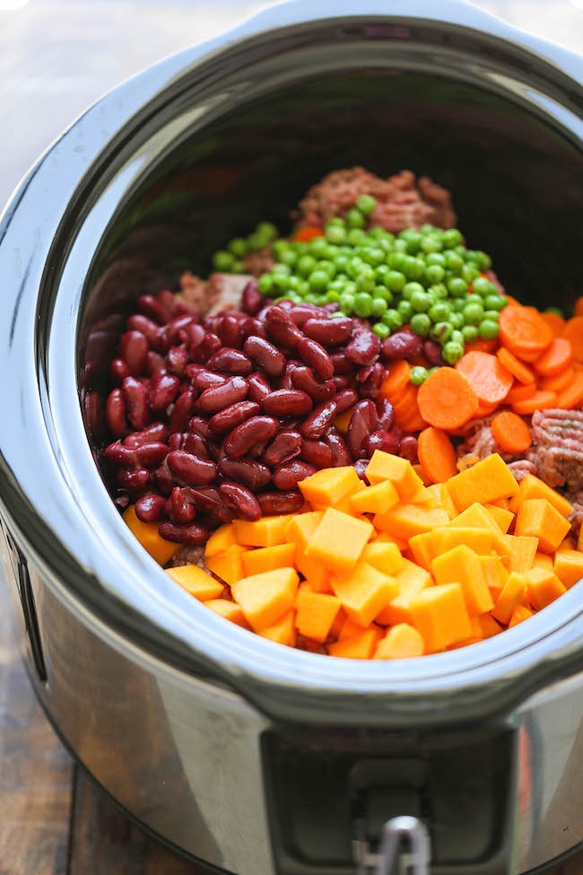 Easy Crockpot Dog Food