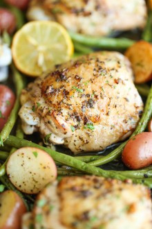 One Pan Greek Chicken - Damn Delicious