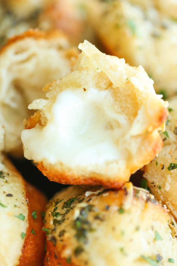 Cheesy Garlic Bombs Damn Delicious