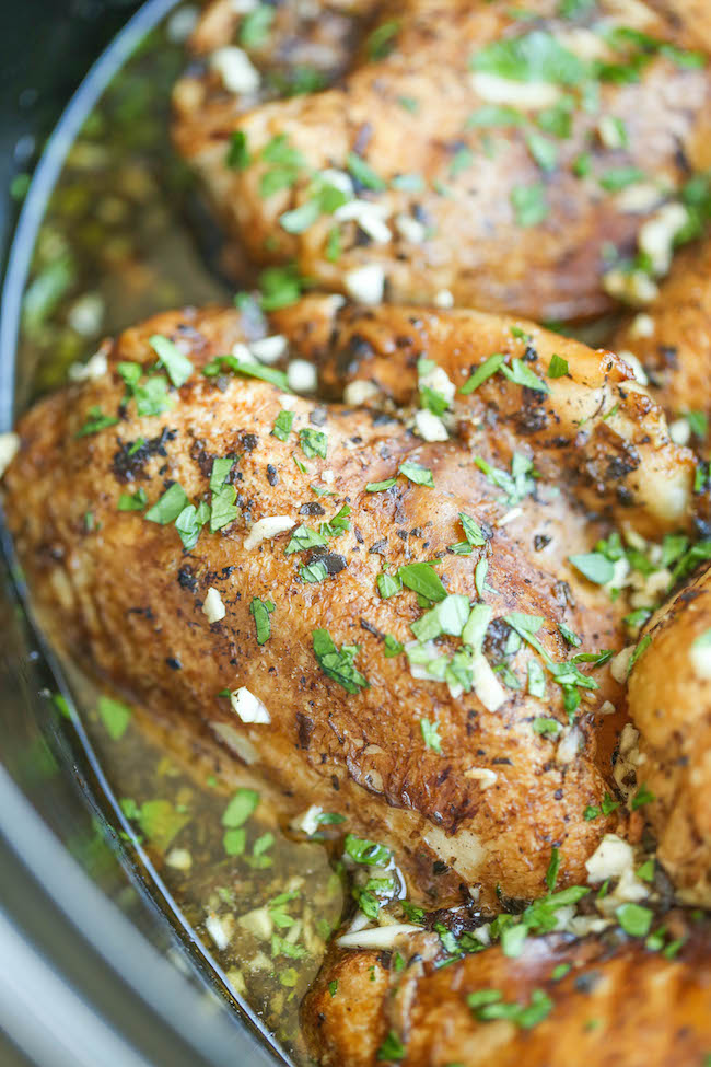 Slow Cooker Balsamic Chicken Damn Delicious