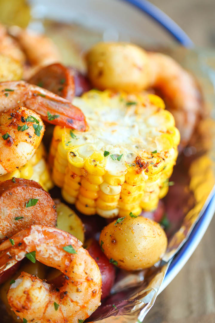 Shrimp Boil Foil Packets | Incredible Campfire Recipes You'll Want To Cook Every Day