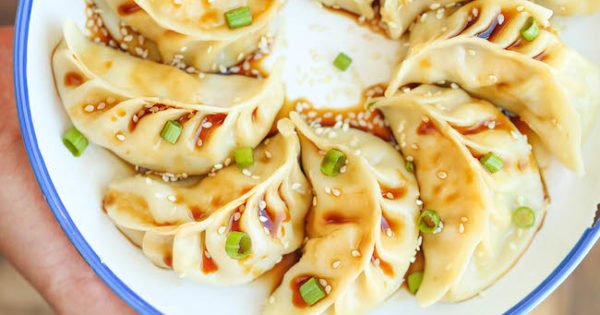 Pork Ginger Potstickers Damn Delicious