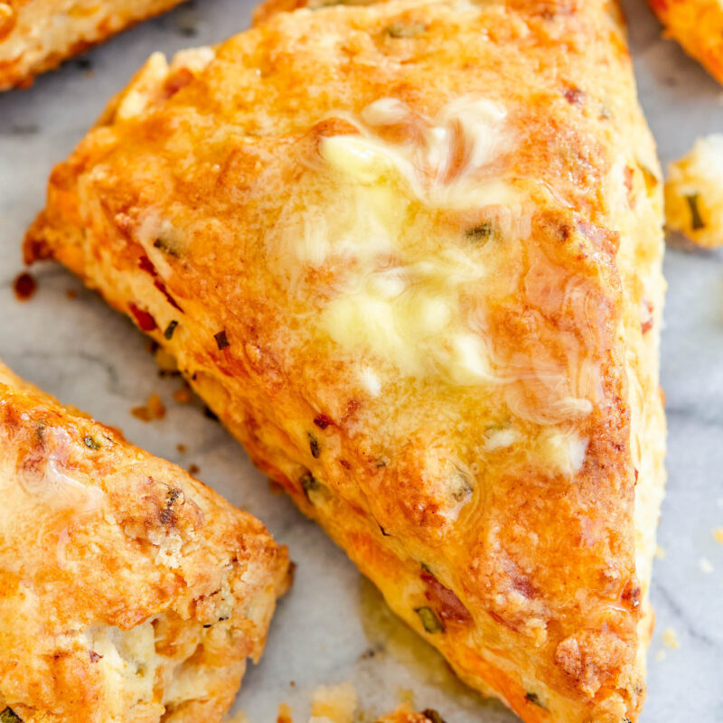 Ham and Cheese Scones