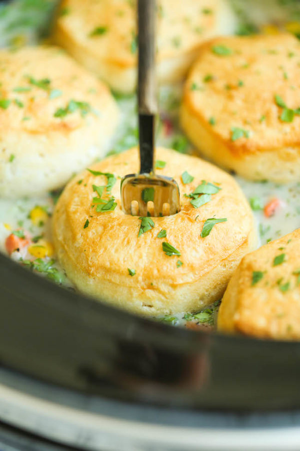 Slow Cooker Chicken Pot Pie Damn Delicious
