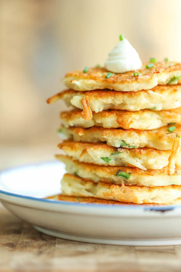 Easy Potato Pancakes - Damn Delicious