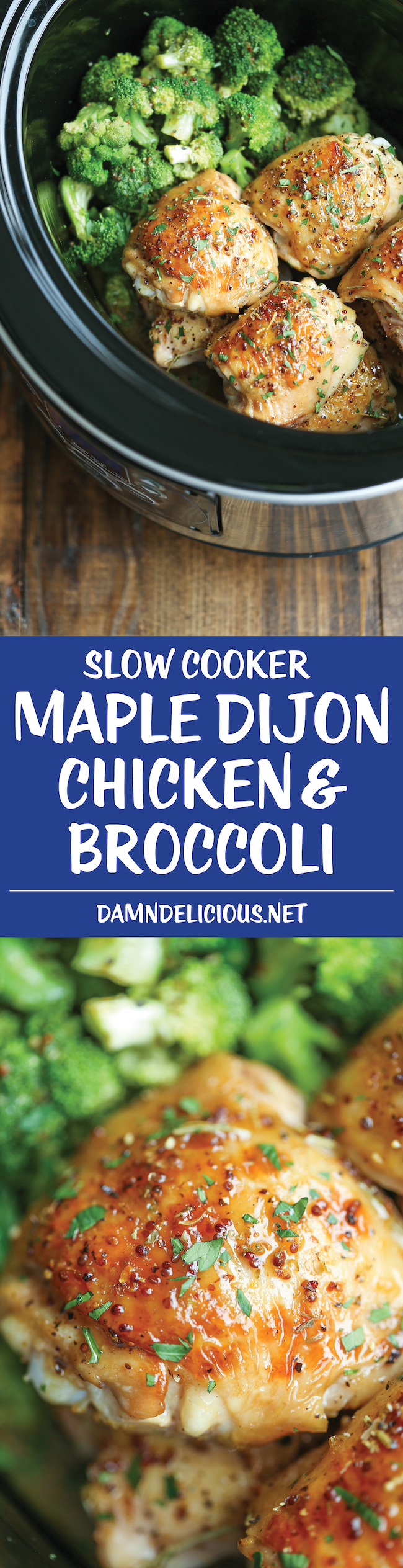 Slow Cooker Rotisserie Chicken - Damn Delicious