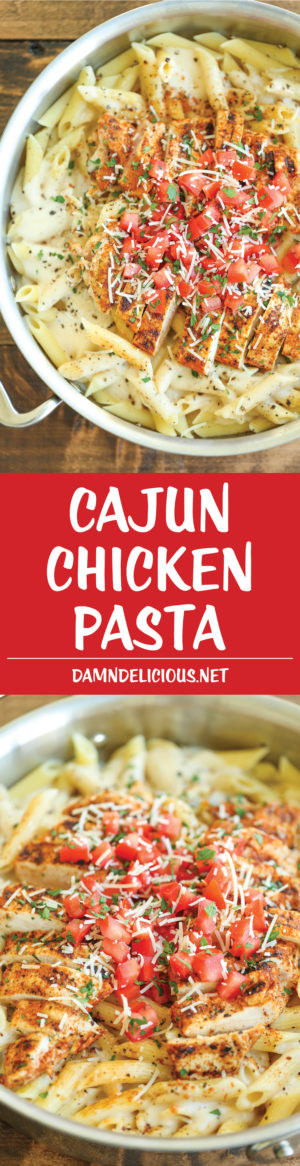 Cajun Chicken Pasta - Damn Delicious