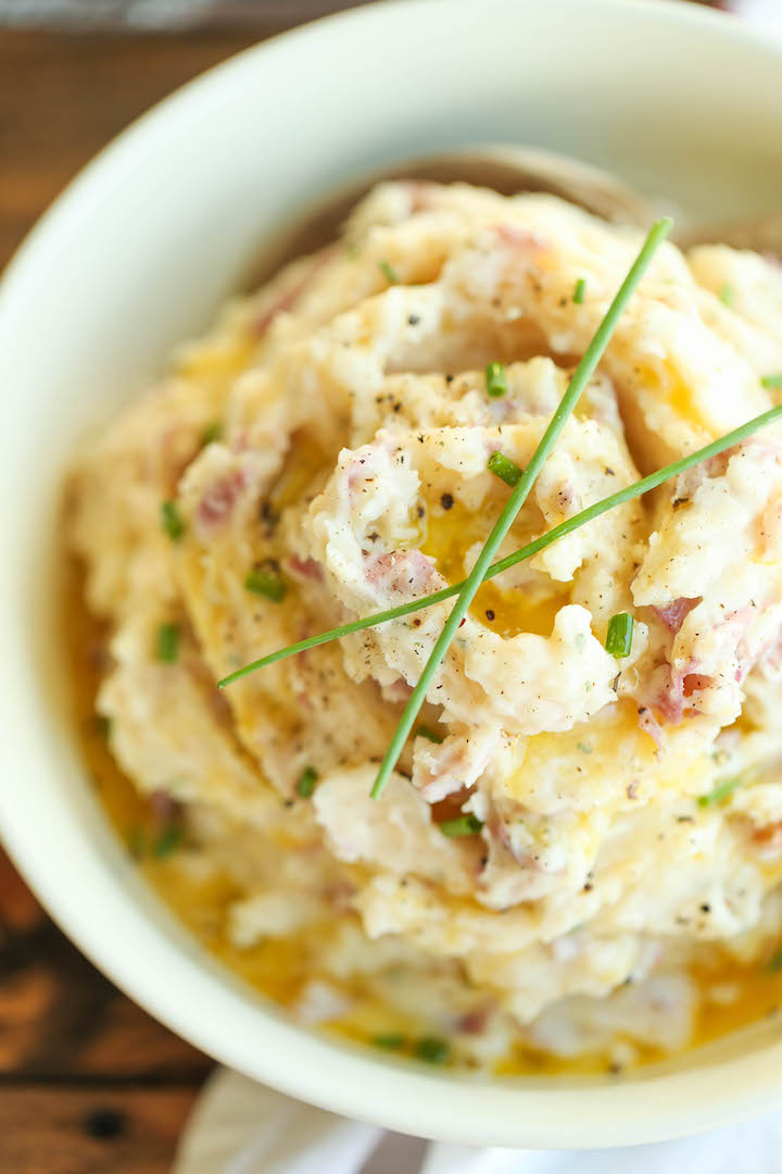 Garlic Ranch Mashed Potatoes | Homemade Mashed Potatoes | Homemade Recipes