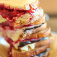 Turkey Cranberry Grilled Cheese