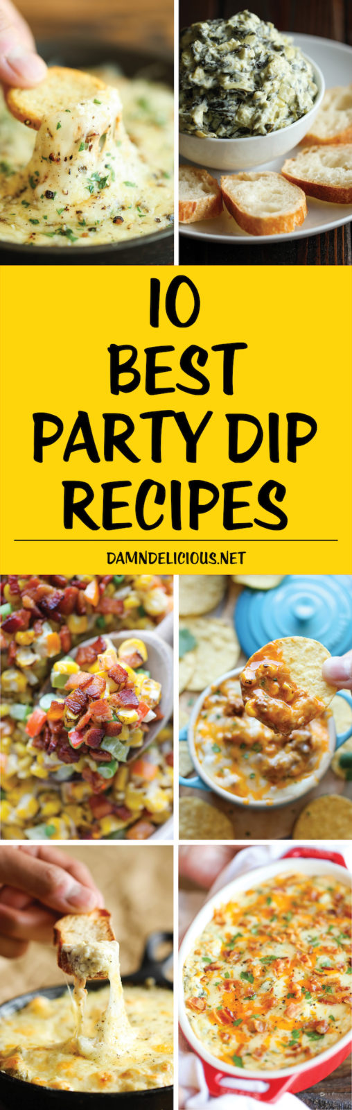 10 Best Party Dip Recipes - Damn Delicious