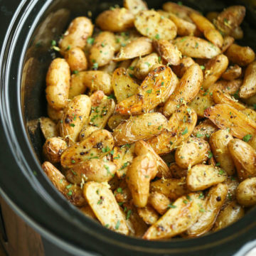 Slow Cooker Greek Potatoes Damn Delicious