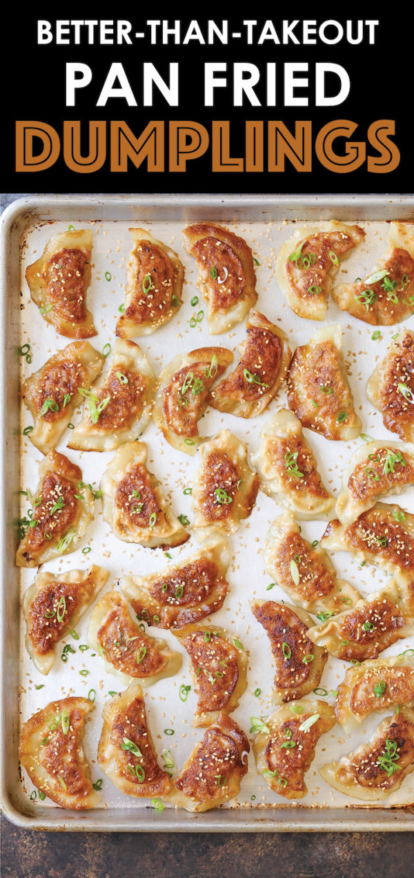 Pan Fried Dumplings Damn Delicious