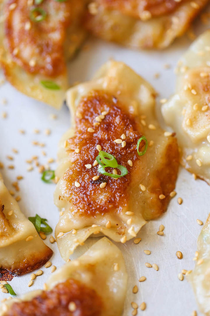 Pan Fried Dumplings - Damn Delicious