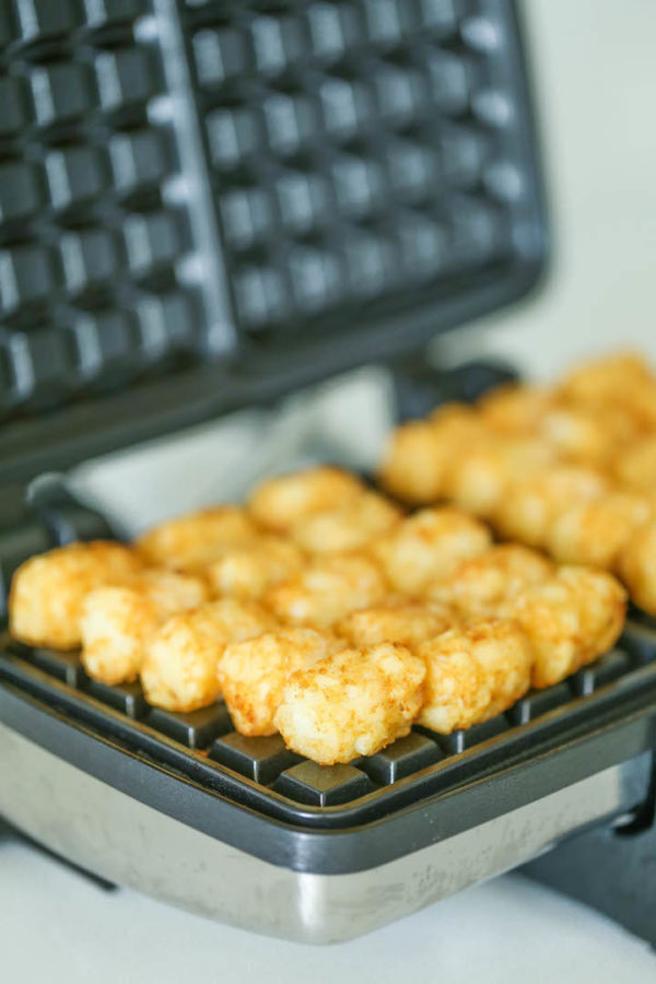 Tater Tot Waffles Damn Delicious