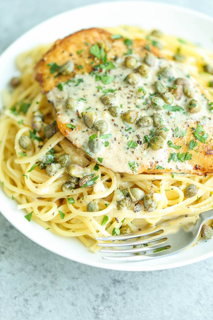 Easy Lemon Chicken Piccata - Damn Delicious