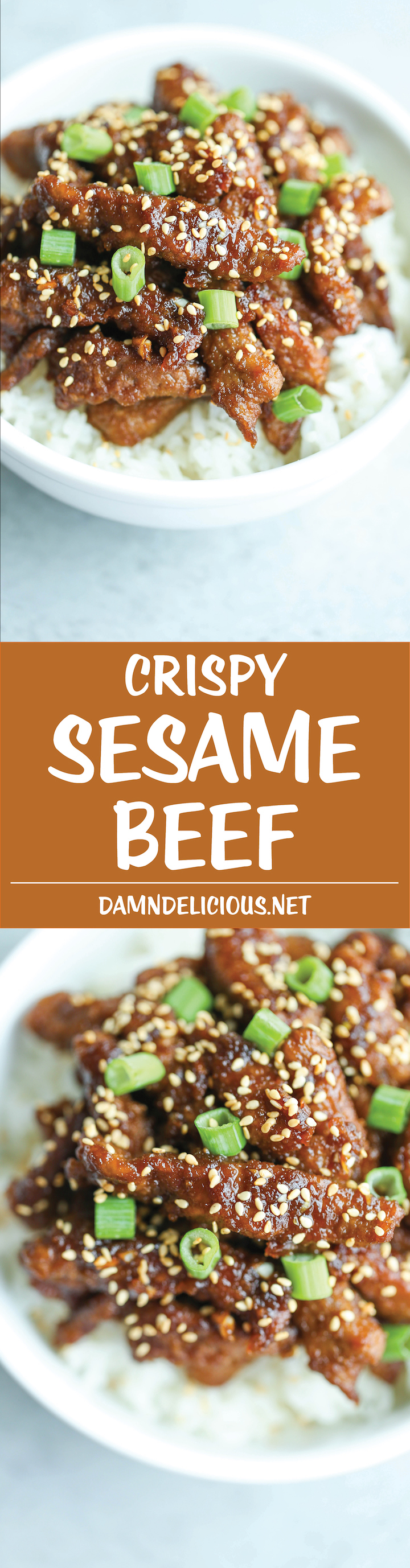 Crispy Sesame Beef Damn Delicious