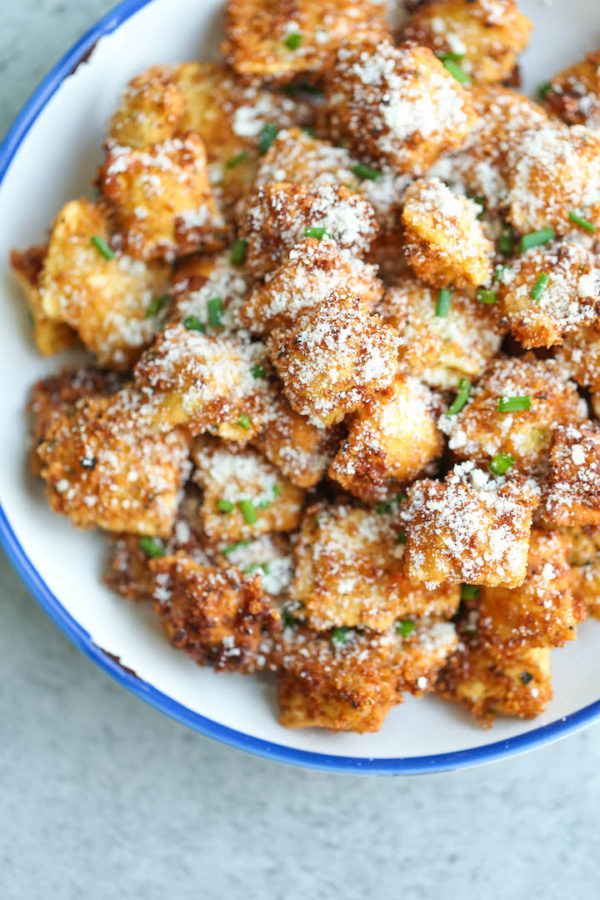 Olive Garden Toasted Ravioli - Damn Delicious