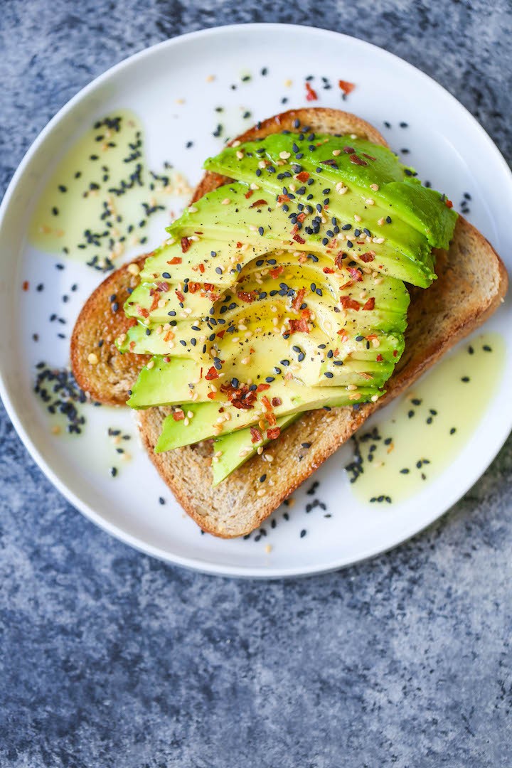 5 Minute Avocado Toast Damn Delicious