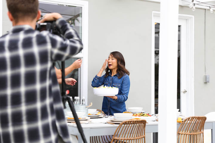 Damn Delicious Cookbook Cover Photoshoot - A look behind-the-scenes of my upcoming cookbook cover photoshoot, coming this September!