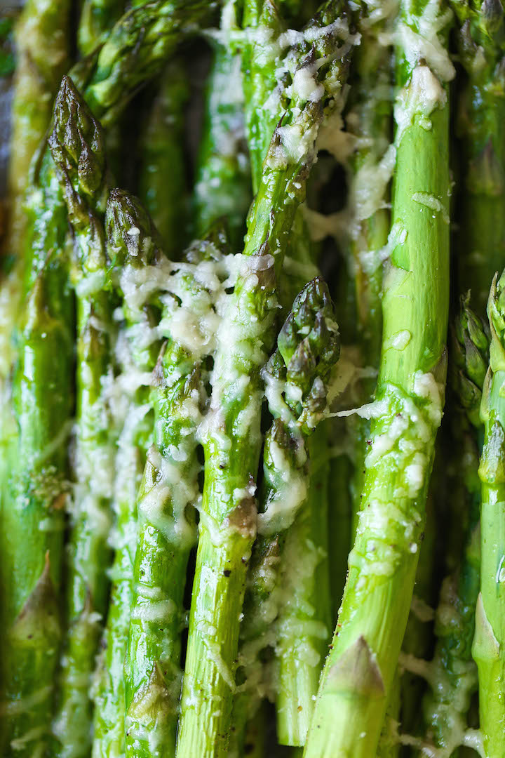 Roasted Parmesan Asparagus