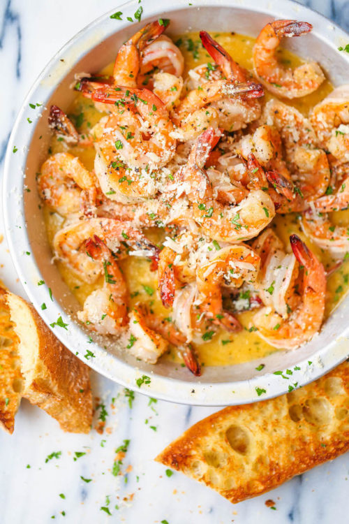 Red Lobster Shrimp Scampi Copycat - Damn Delicious