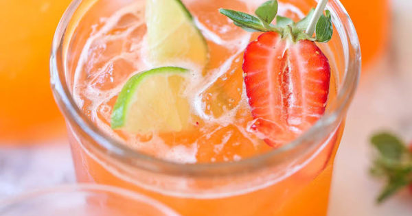 Strawberry Pineapple Mojito Damn Delicious