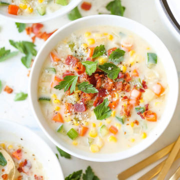 Zucchini Corn Chowder Damn Delicious