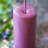 Protein Blueberry Kale Smoothie