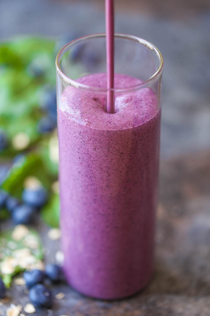 Healthy Kale & Frozen Berry Smoothie Recipe