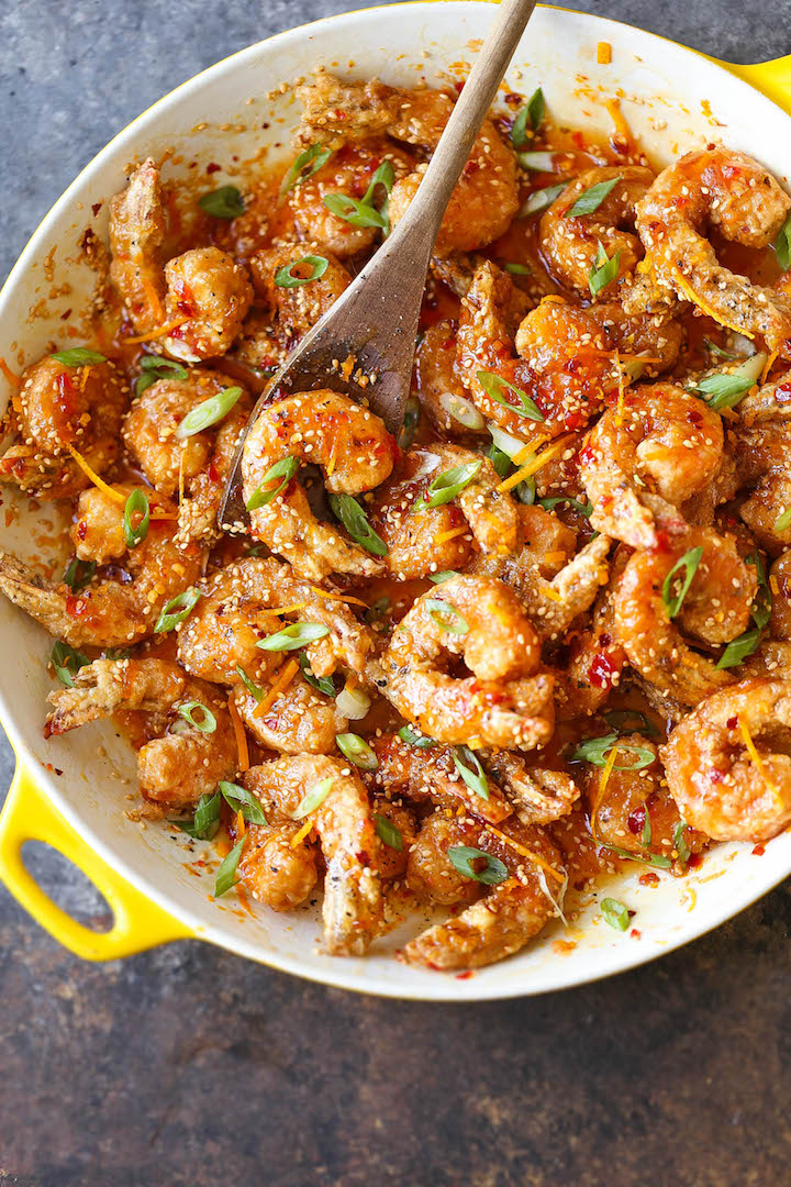 Honey Orange Firecracker Shrimp – Easy recipes