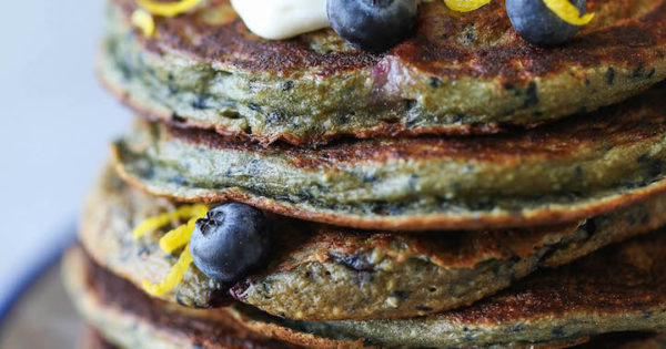 Blueberry Blender Pancakes Damn Delicious