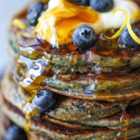 Blueberry Blender Pancakes