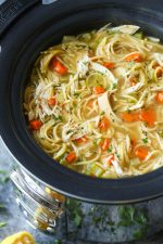 Slow Cooker Chicken Noodle Soup - Damn Delicious