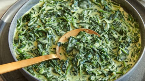 Easy Creamed Spinach