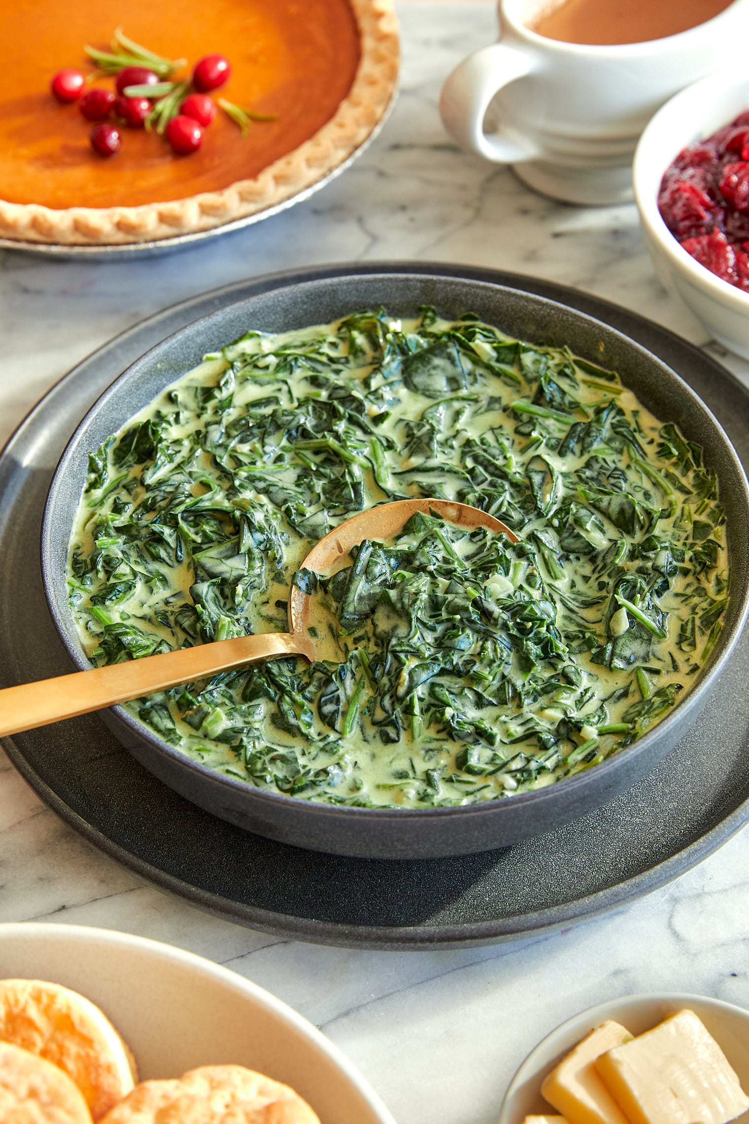 Easy Creamed Spinach