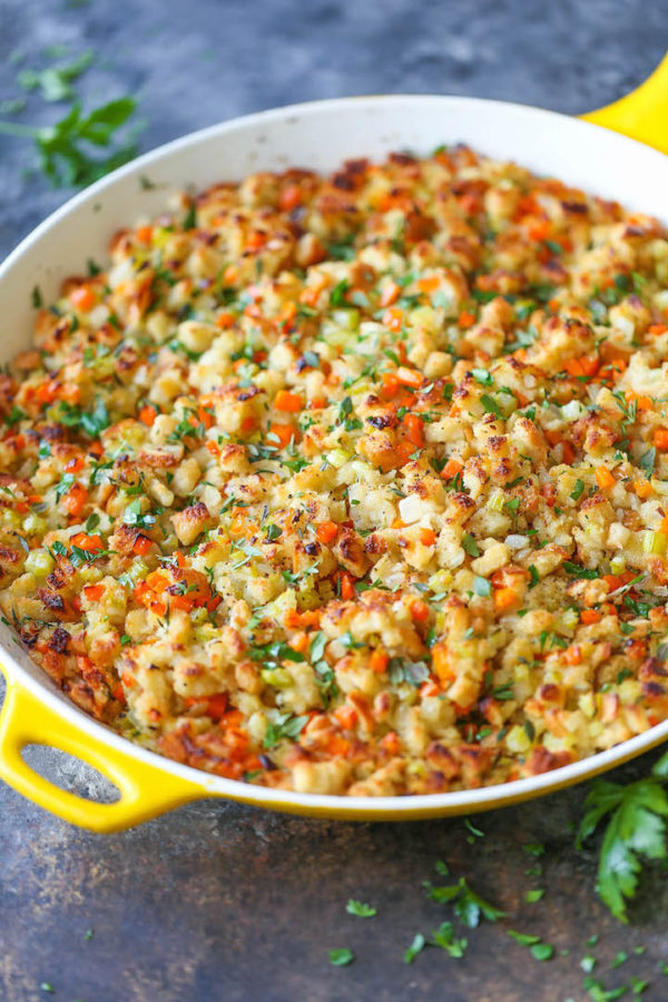 Homemade Stovetop Stuffing Damn Delicious